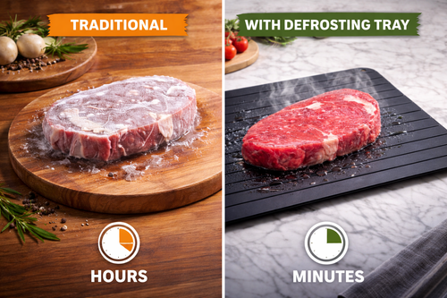 Rapid Defrosting Tray – Thaw Meat in Minutes